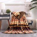 Chipotle Brown - Printed Ac Blanket