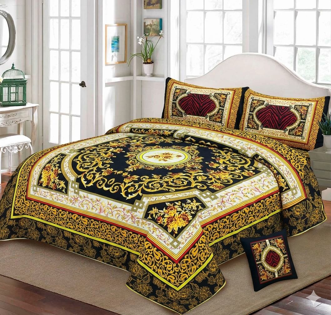 Cora - 3D Luxury Bedsheet