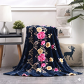 Blue Uno - Printed Ac Blanket