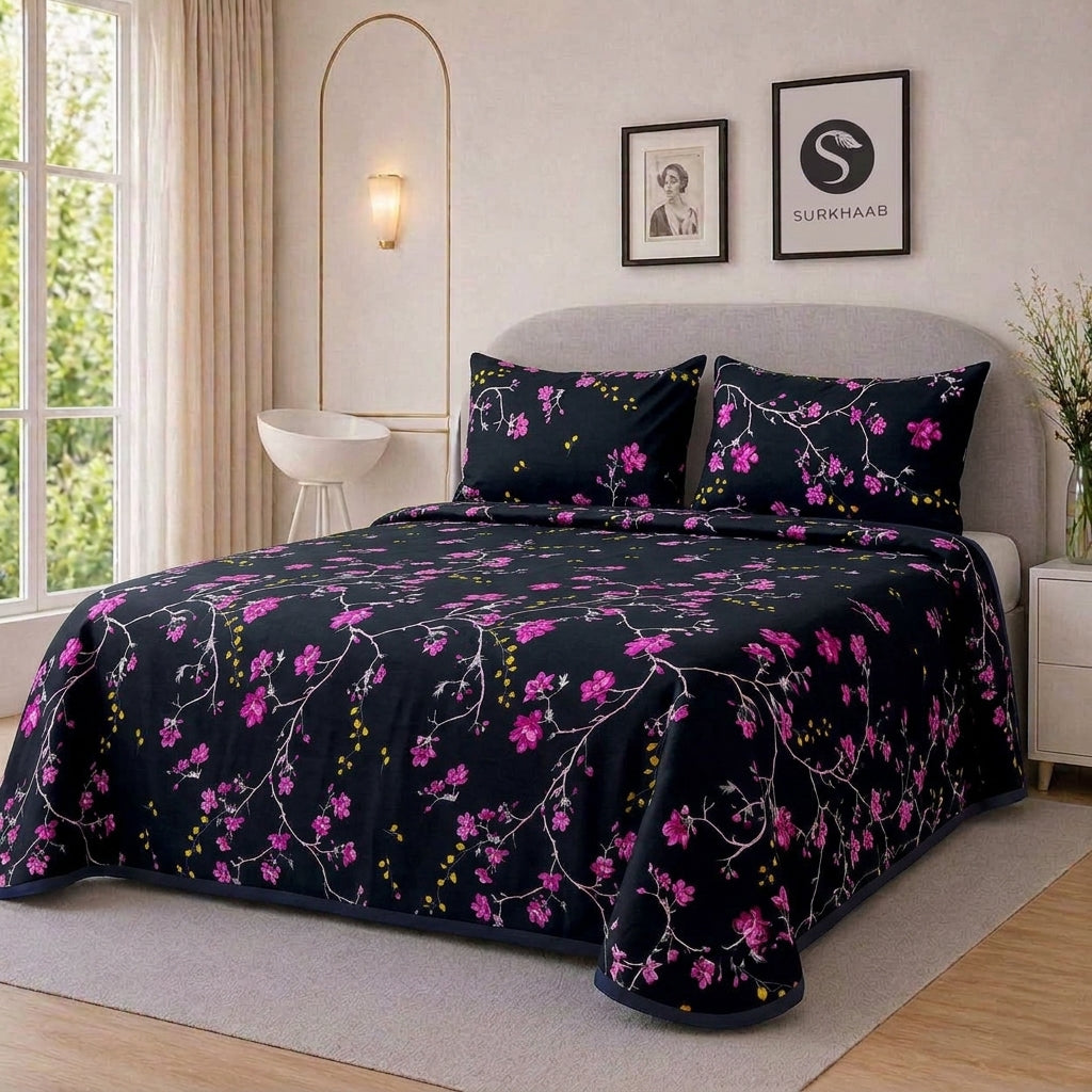 Beauty - Printed Bedsheet Set