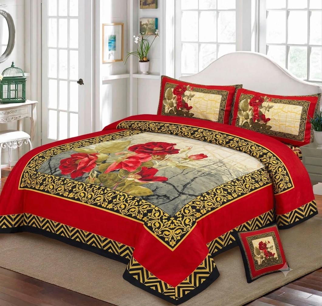 Iris - 3D Luxury Bedsheet