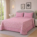 Super Pink - Printed Bedsheet Set