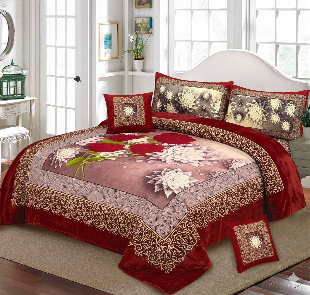 Marcela - 3D Luxury Bedsheet