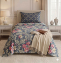 Sonf Grey - Single Cotton Bedsheet