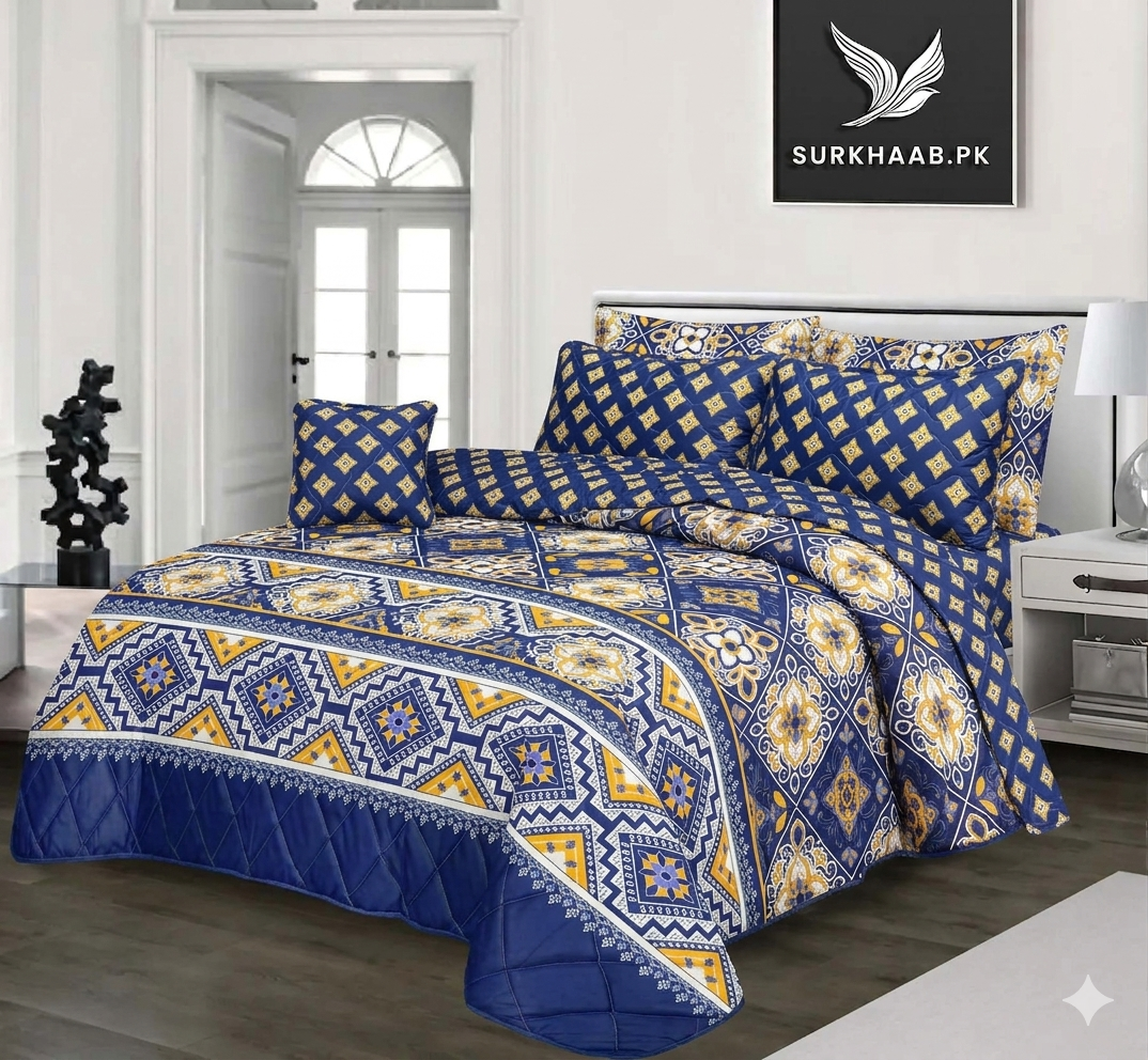 Purple Teddy - Summer Comforter Set