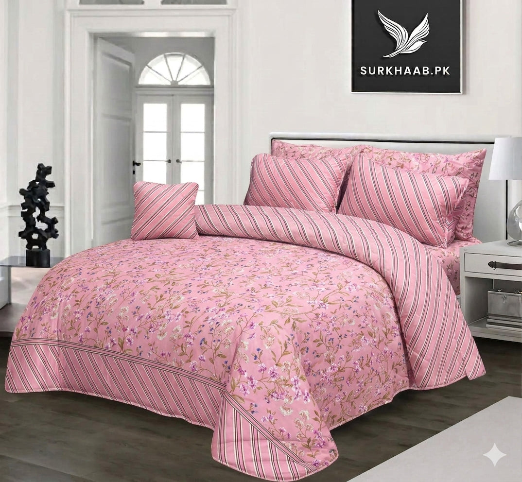 Super Pink - Summer Comforter Set