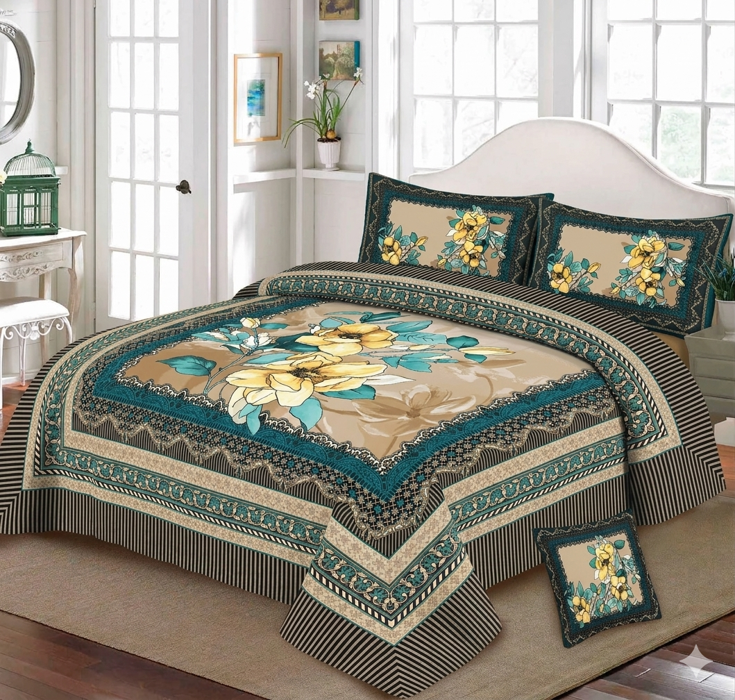 Noemi - 3D Luxury Bedsheet