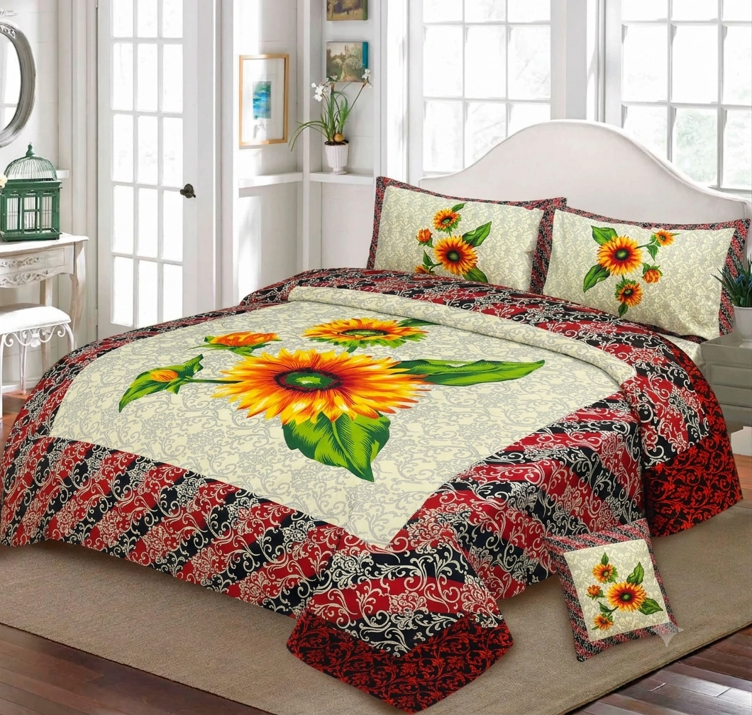Perla - 3D Luxury Bedsheet