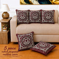 Mira - 5 Pcs Cushion Cover Set
