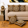Elle - 5 Pcs Cushion Cover Set