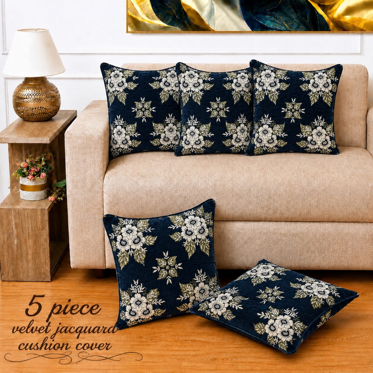 Finn - 5 Pcs Cushion Cover Set